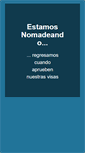 Mobile Screenshot of colectivonomada.com